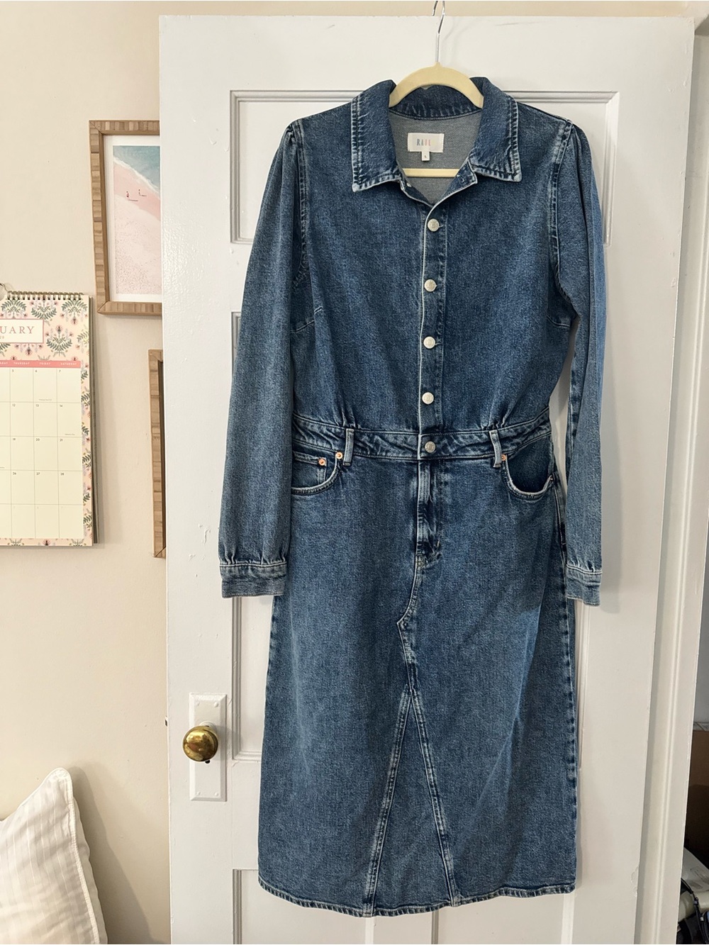 Rails “Beverly denim shirt dress - never worn